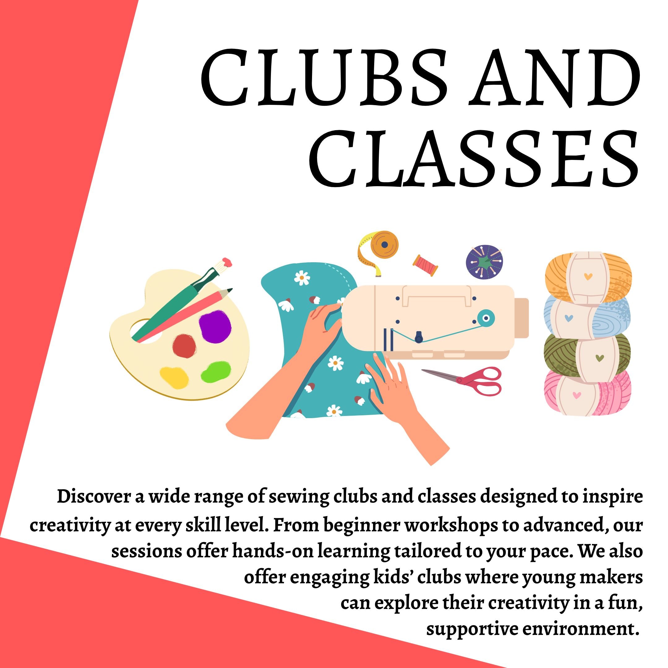 Clubs and Classes – Titch Designs