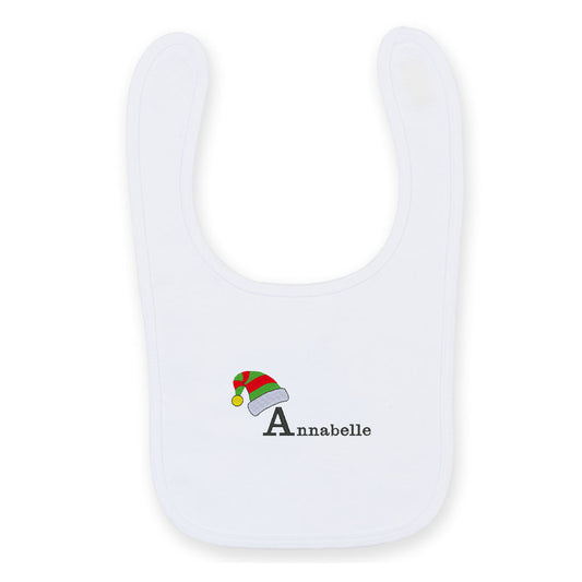 Personalised Christmas Elf Bib