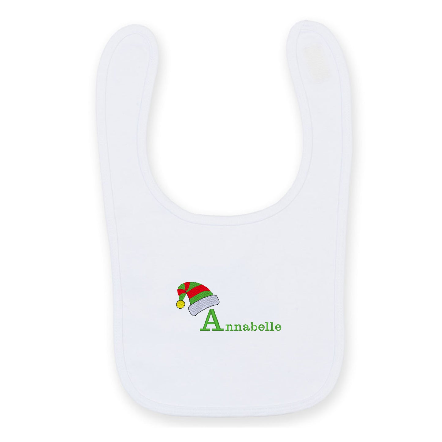 Personalised Christmas Elf Bib