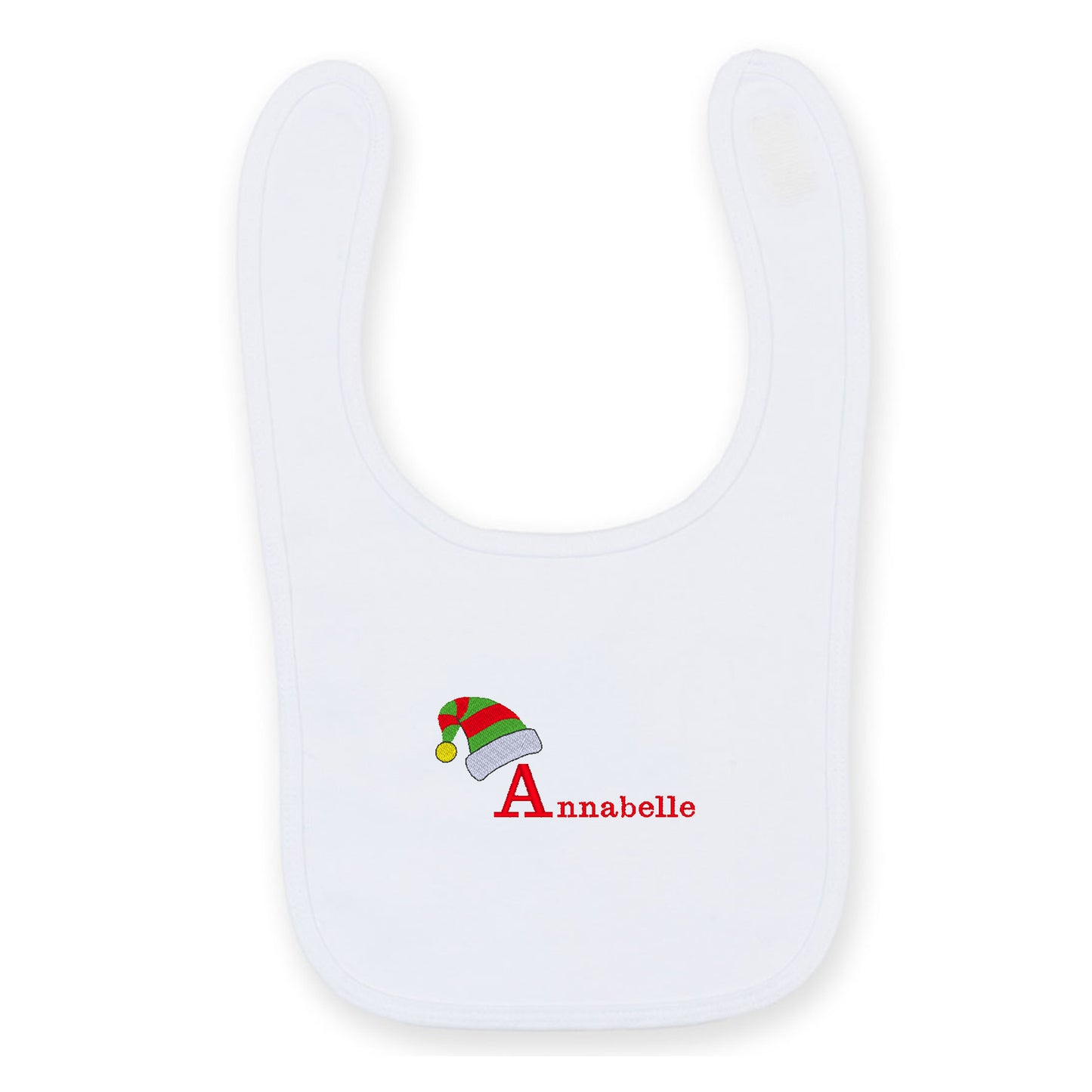 Personalised Christmas Elf Bib
