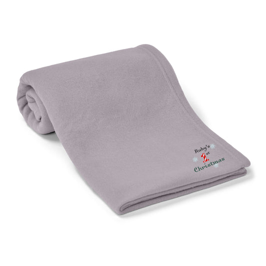 My 1st Christmas Pet Blanket