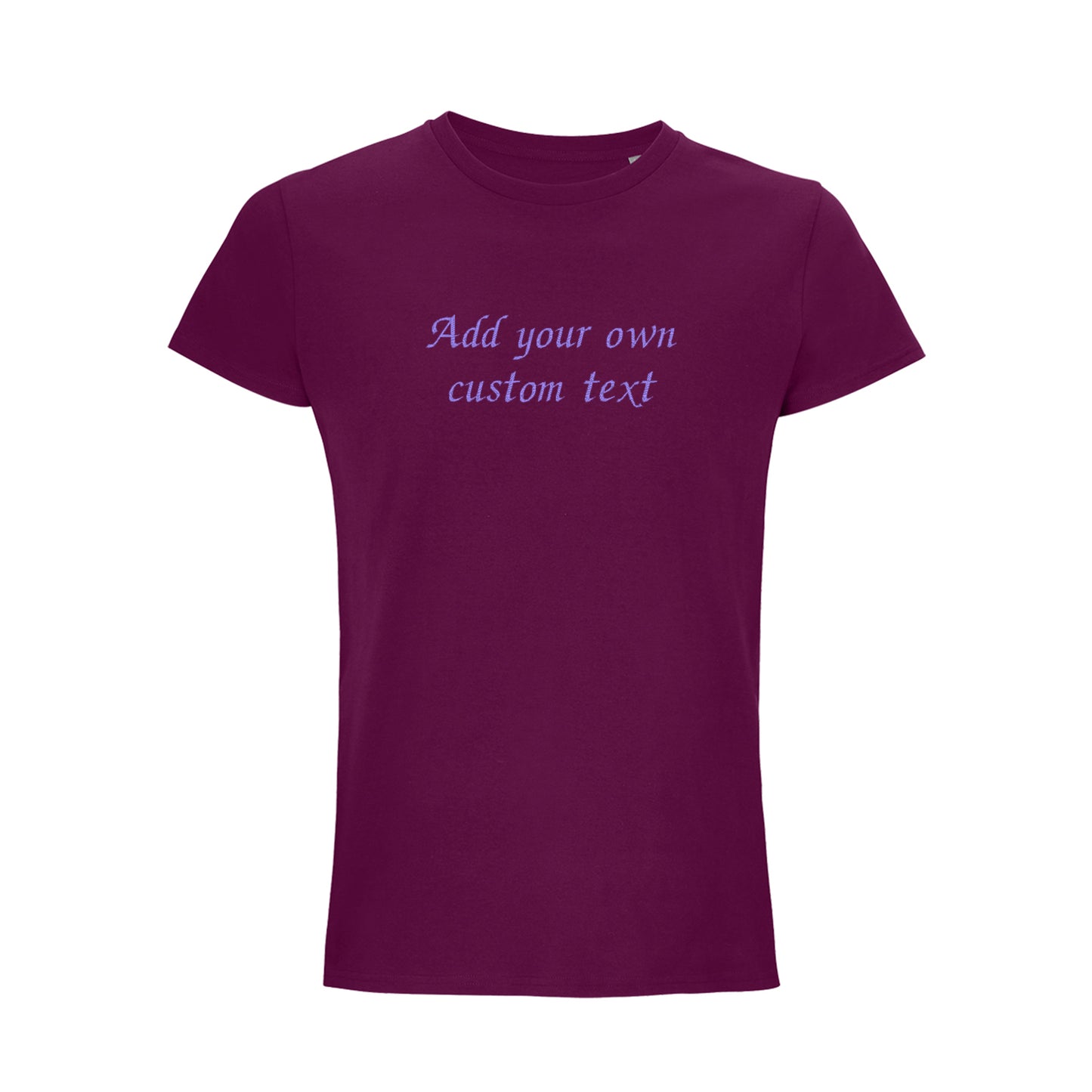 Personalised Unisex Organic Cotton Top