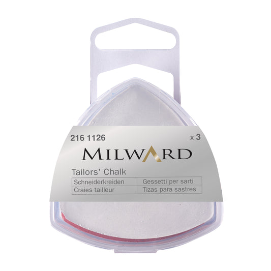 Milward tailors' chalk packaging on a white background