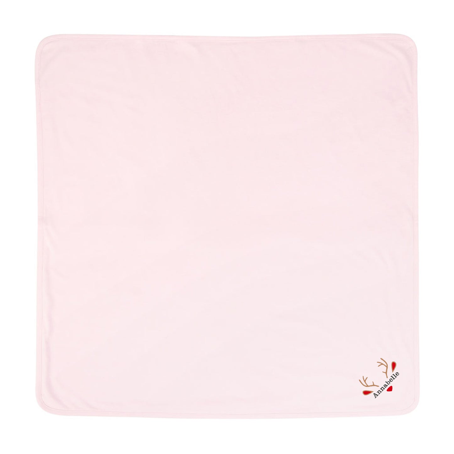 Personalised Reindeer Baby Blanket