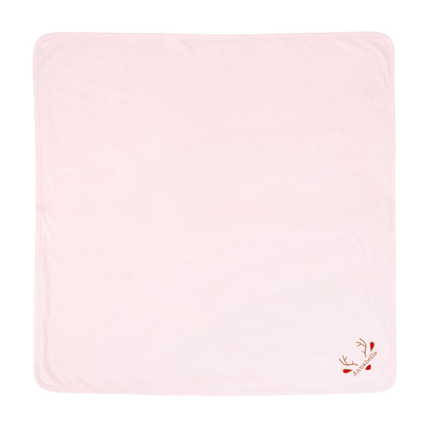 Personalised Reindeer Baby Blanket