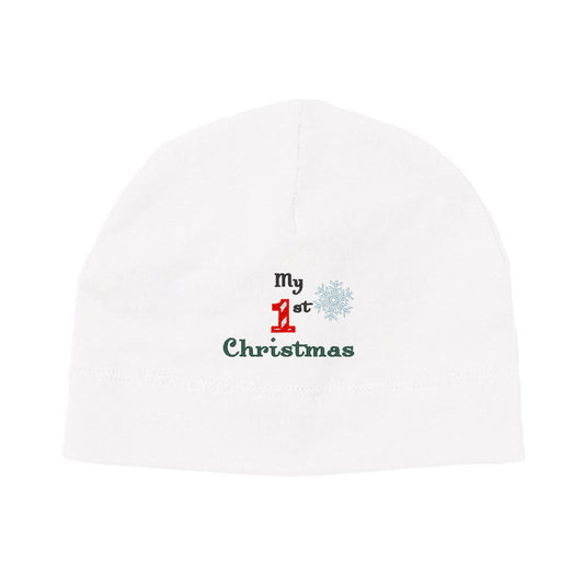 My 1st Christmas Baby Beanie