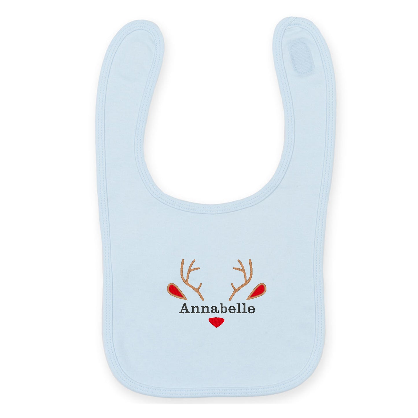 Personalised Reindeer Bib