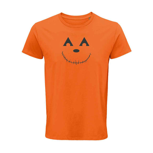 Pumpkin face Unisex top