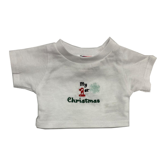 My 1st Christmas Teddy Top