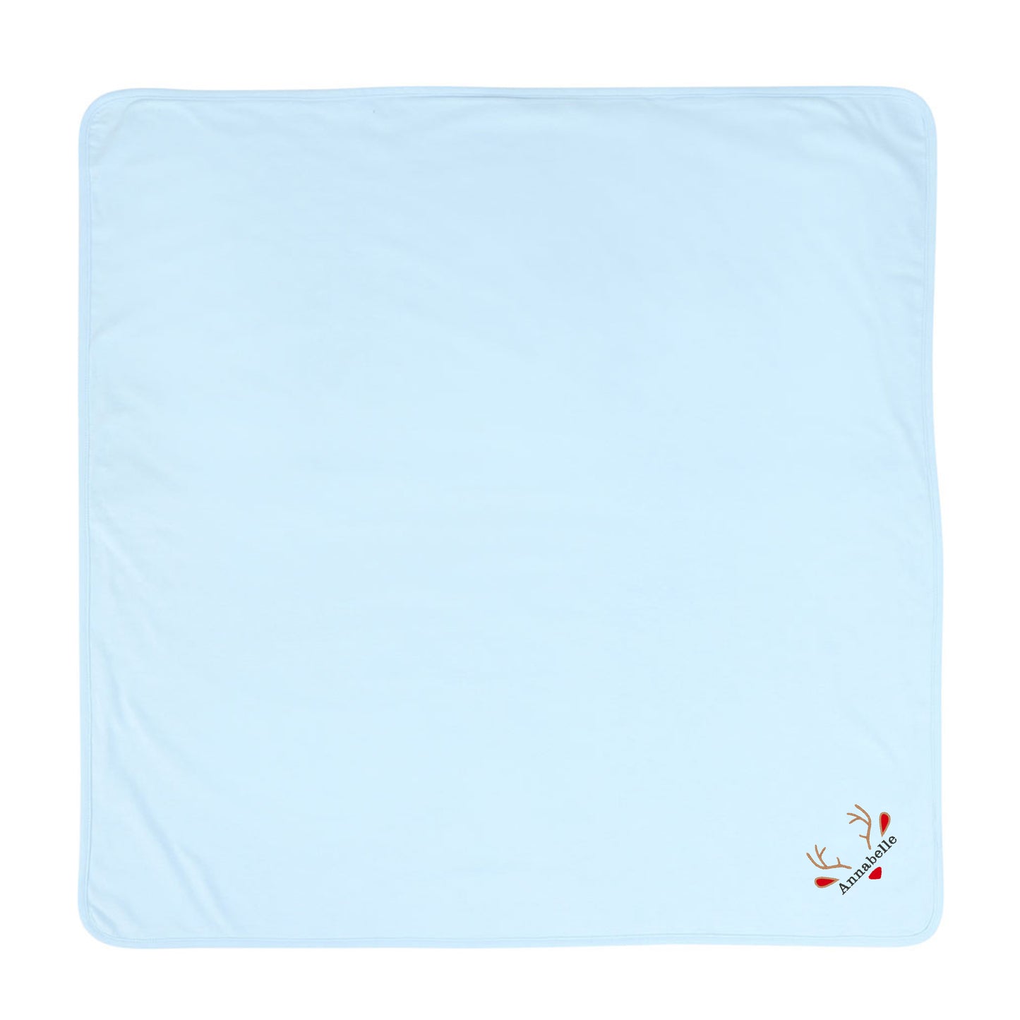 Personalised Reindeer Baby Blanket