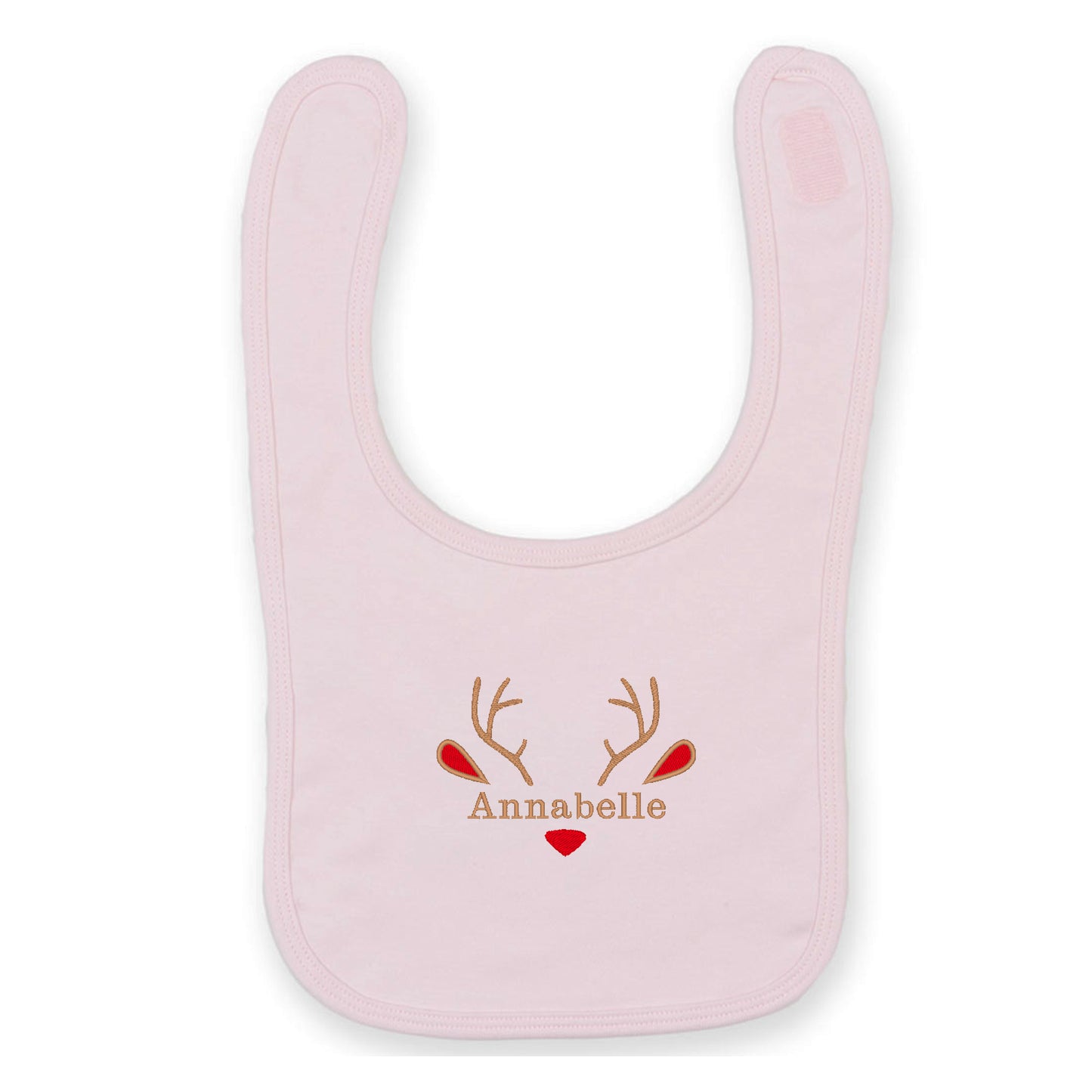 Personalised Reindeer Bib