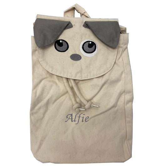 Dog Organic Cotton Rucksack