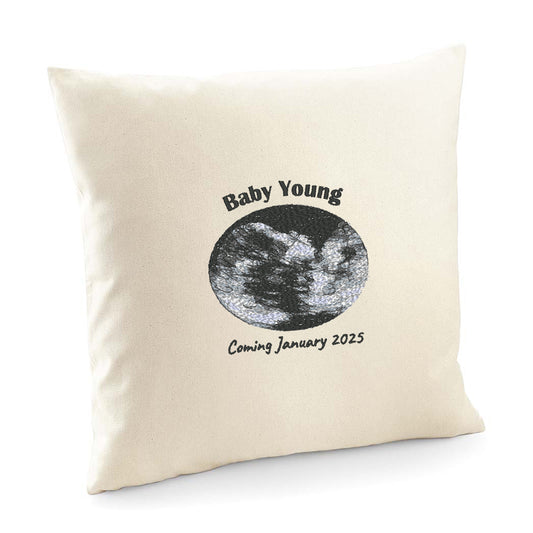 Pregnancy Announcement Cushion