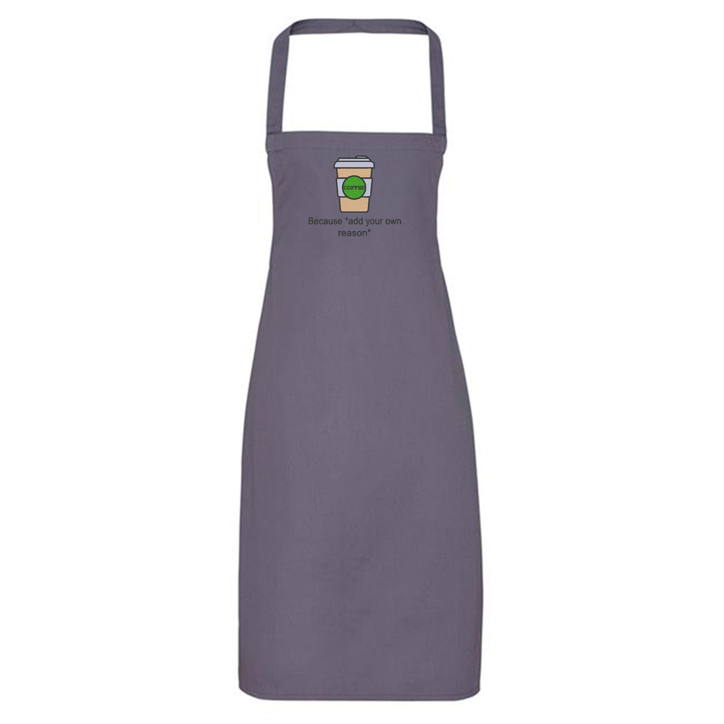 'Coffee because adulting is hard!' Apron