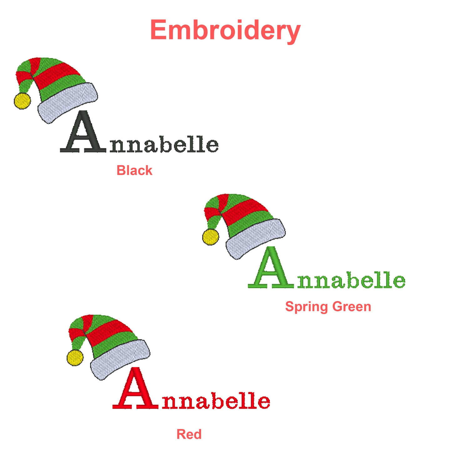 Personalised Christmas Elf Baby Blanket