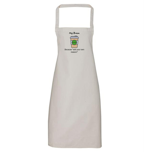'Coffee because adulting is hard!' Apron