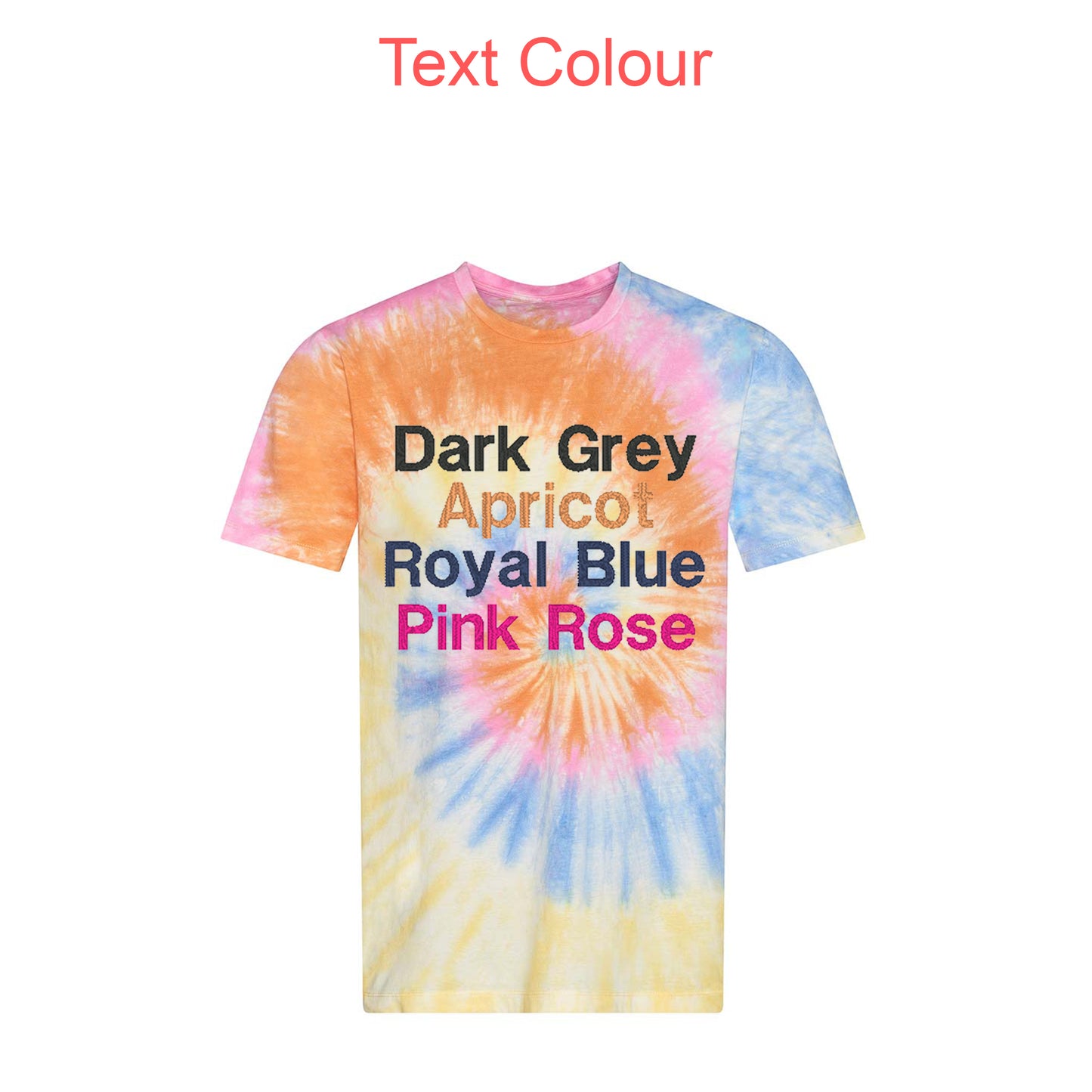 Personalised Unisex Tie-dye Top
