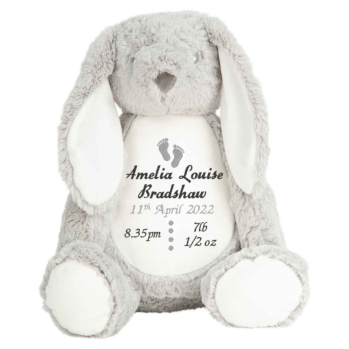 bunny grey silver