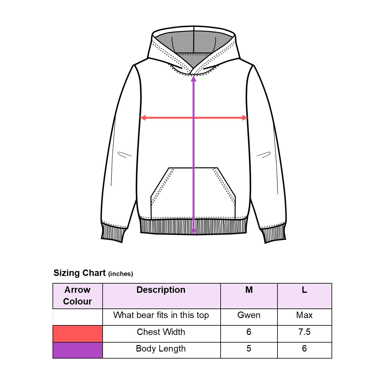 sizing chart