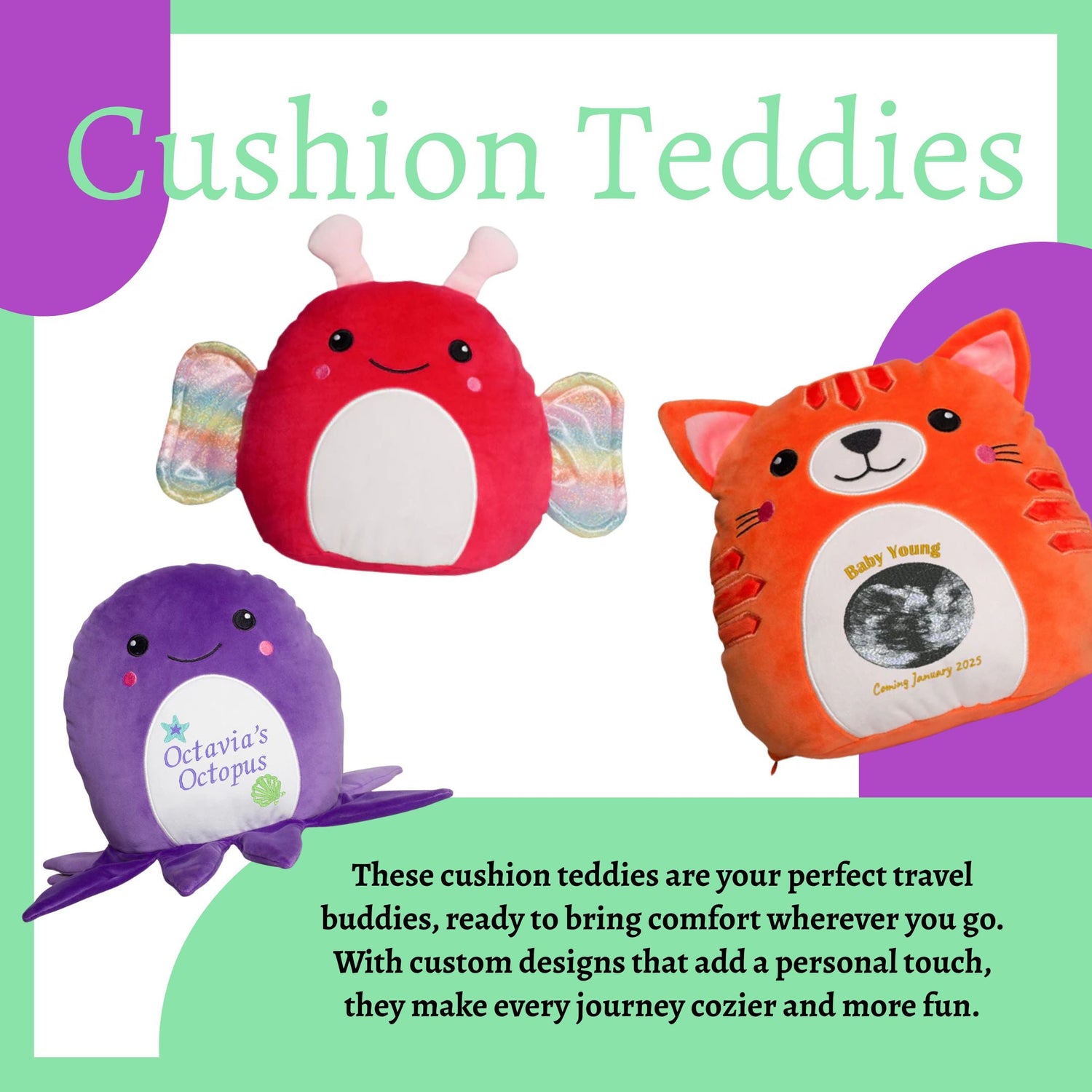 Cushion Teddies