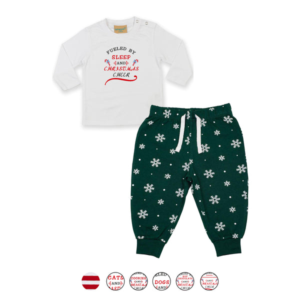 Fueled by Christmas Baby and Toddler Pyjamas