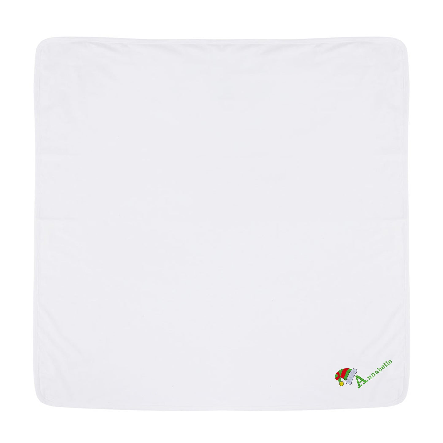 Personalised Christmas Elf Baby Blanket