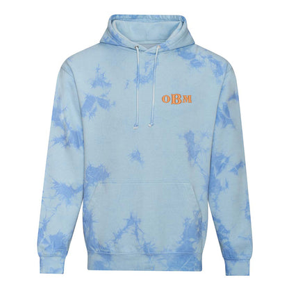 Personalised Unisex Tie-dye Hoodie