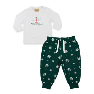My 1st Christmas Baby Christmas Pyjamas