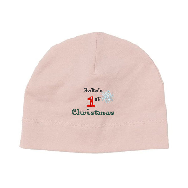 My 1st Christmas Baby Beanie
