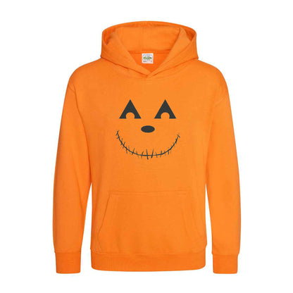 Pumpkin face Kids Hoodie