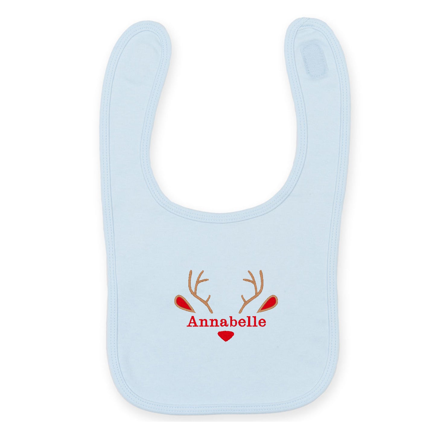 Personalised Reindeer Bib