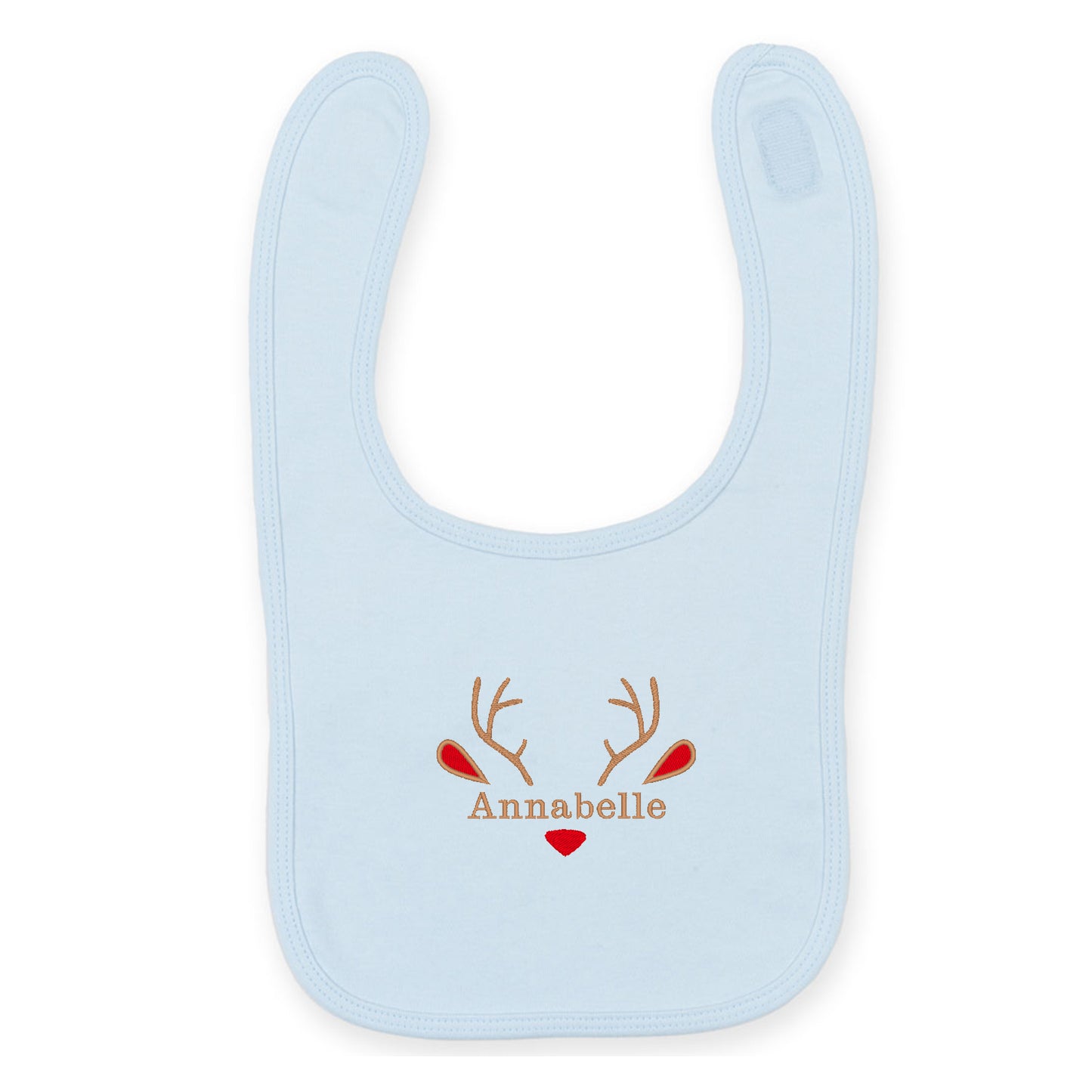 Personalised Reindeer Bib
