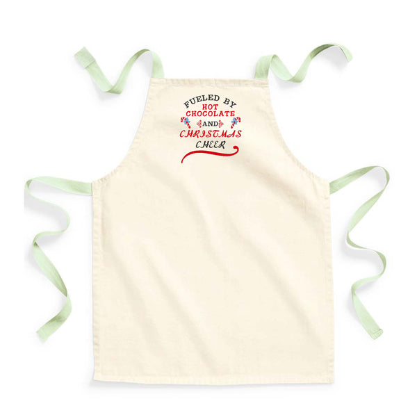 Fueled by Christmas Kids Apron