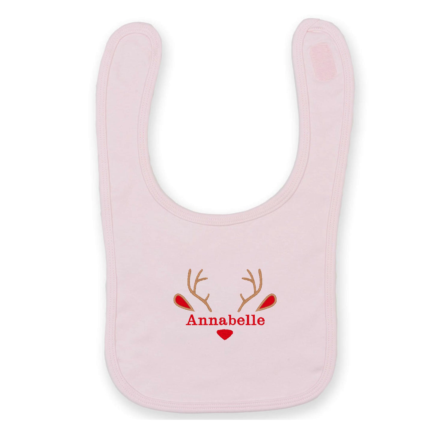 Personalised Reindeer Bib