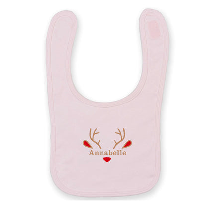 Personalised Reindeer Bib