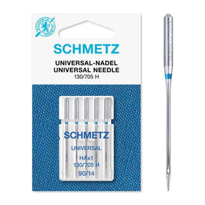 Schmetz Universal Machine Needles: 70(10), 80(12), 90(14), 100(16)