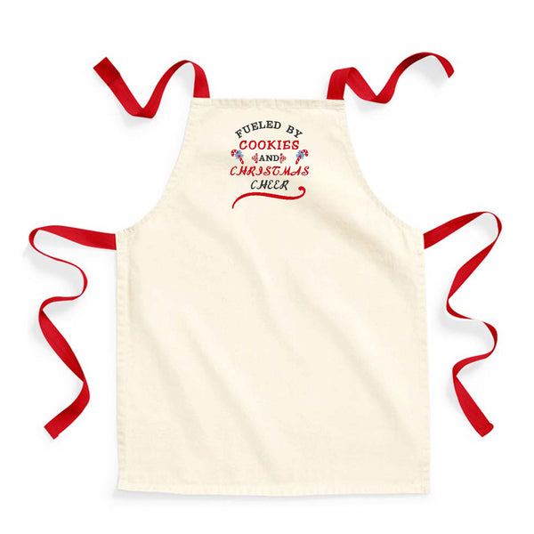 Fueled by Christmas Kids Apron