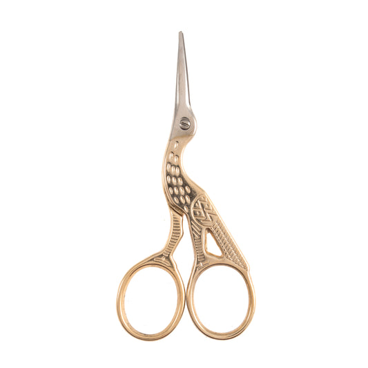 Hemline Stork Embroidery Scissors