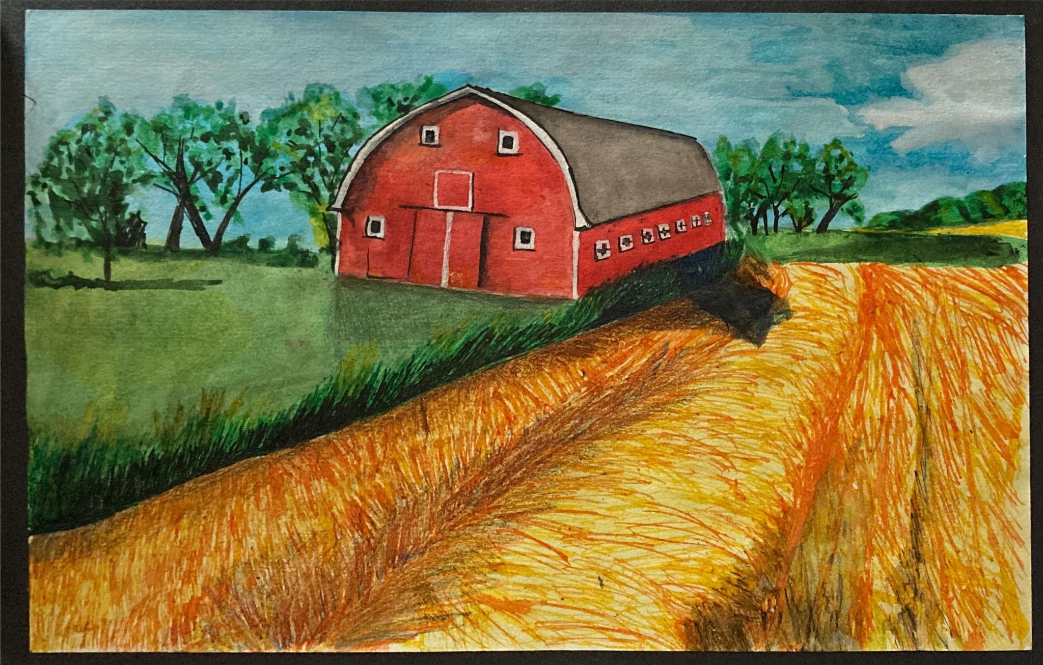 Titch designs ink landscape 