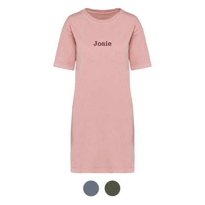 Personalised T-shirt Dress
