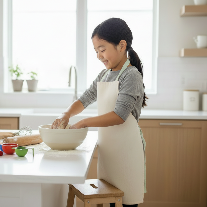 Kids Fairtrade Cotton Apron