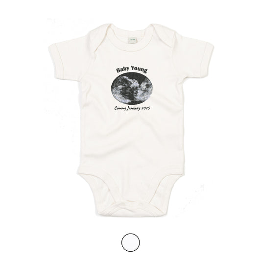 Pregnancy Announcement Baby Bodysuit