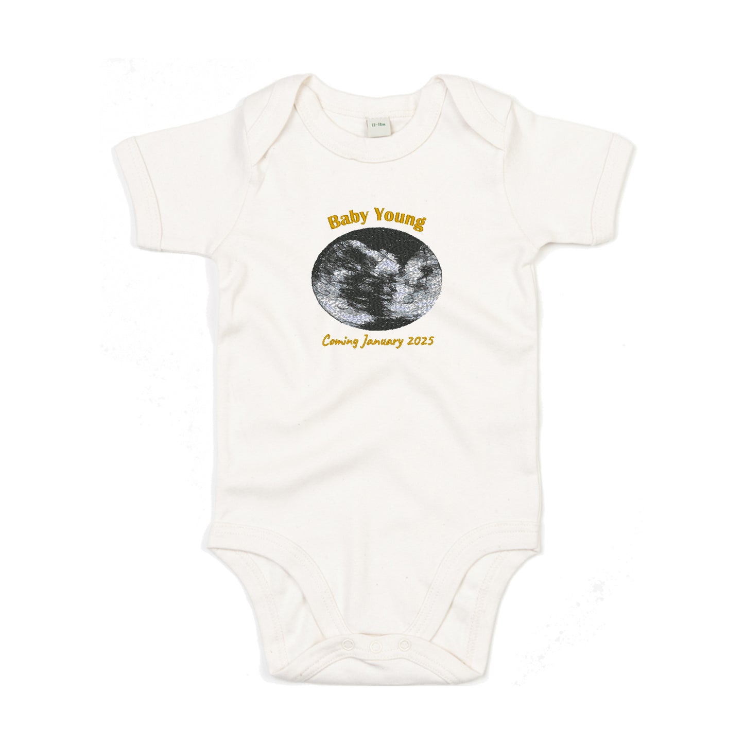 Pregnancy Announcement Baby Bodysuit