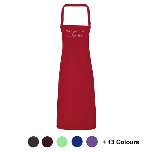 Personalised Organic Cotton Apron