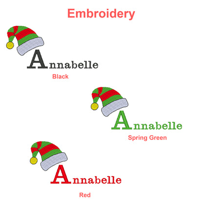 Personalised Christmas Elf Baby Blanket