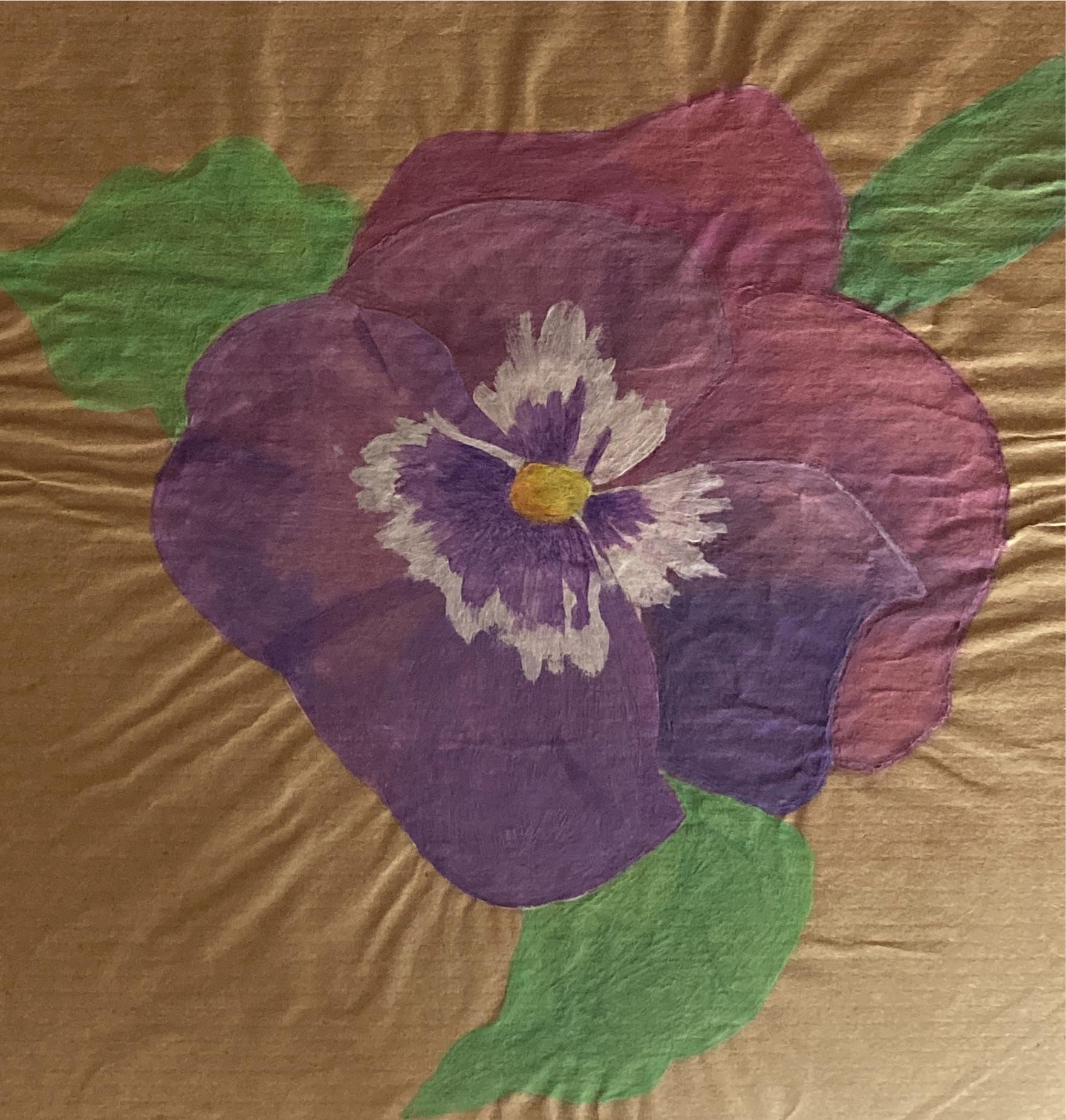 Titch designs watercolour flower 