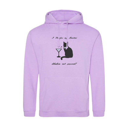 'Martini shaken not Purred!' Hoodie