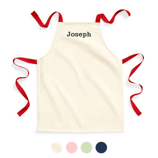 Personalised Kids Fairtrade Cotton Apron