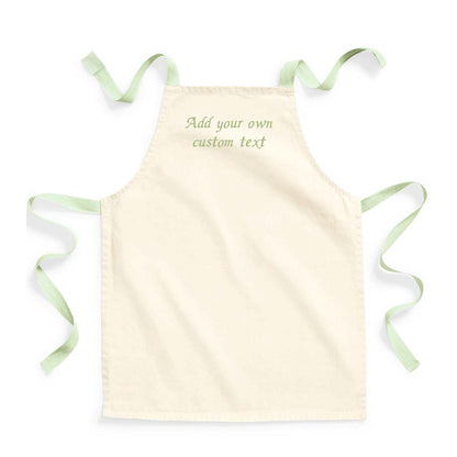 Personalised Kids Fairtrade Cotton Apron