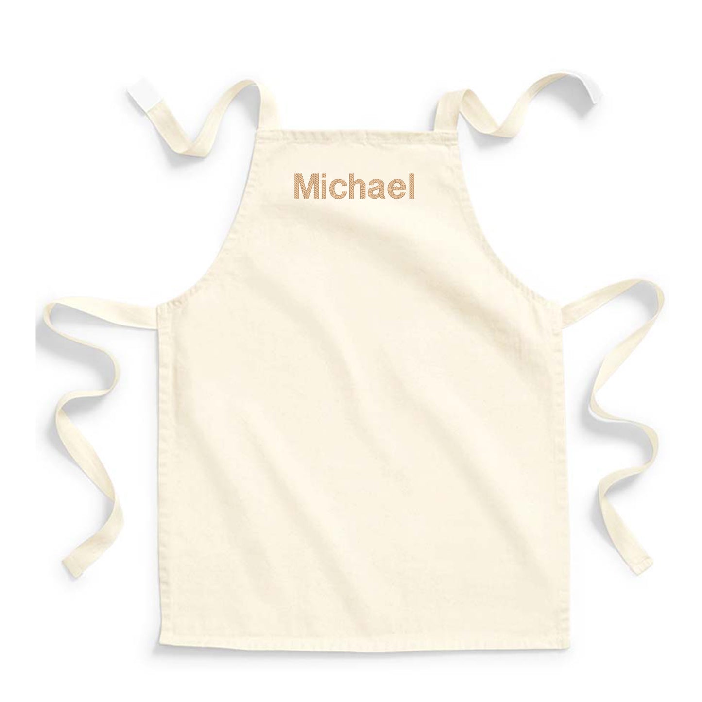Personalised Kids Fairtrade Cotton Apron